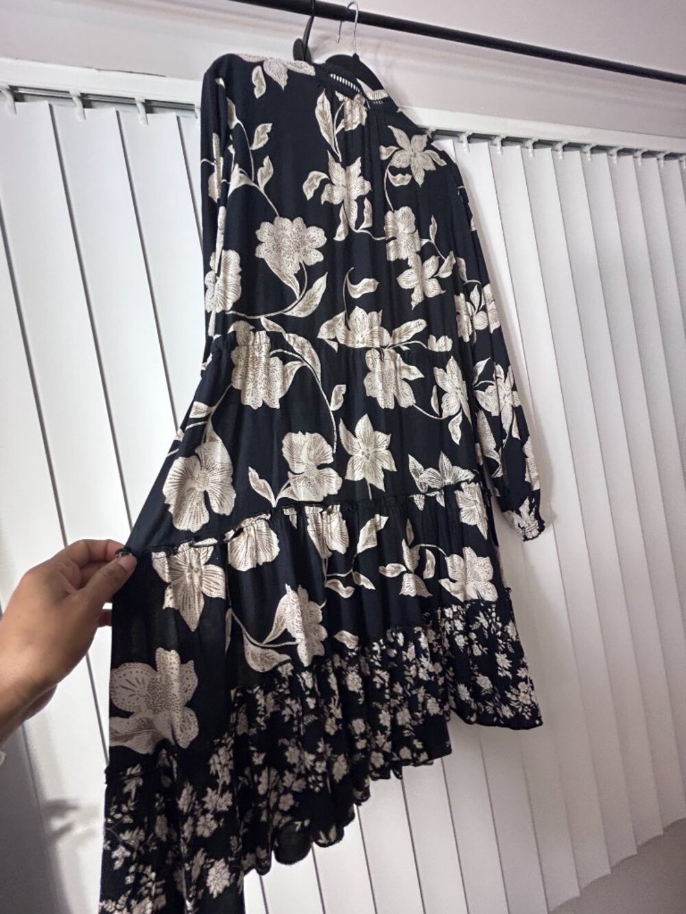 Women's FatFace Floral Dress Size 12 Like New - Picture 5 of 10